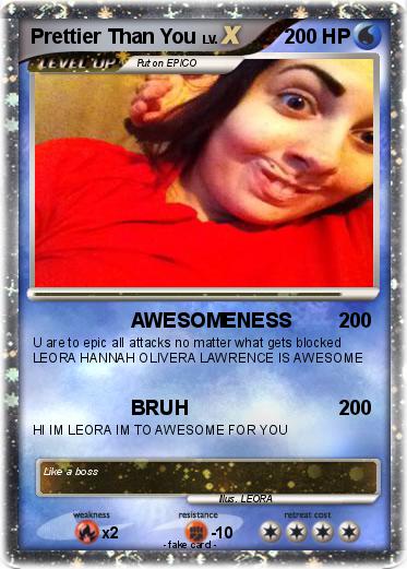 Pokemon Prettier Than You