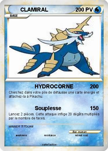 Pokemon CLAMIRAL