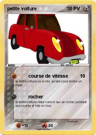 Pokemon petite voiture