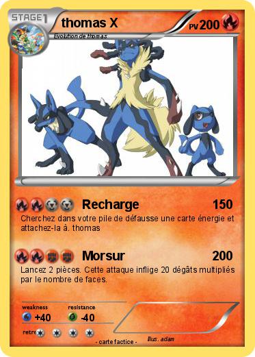 Pokemon thomas X