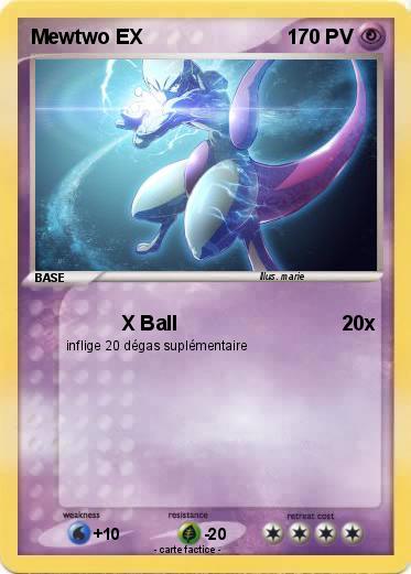 Pokemon Mewtwo EX