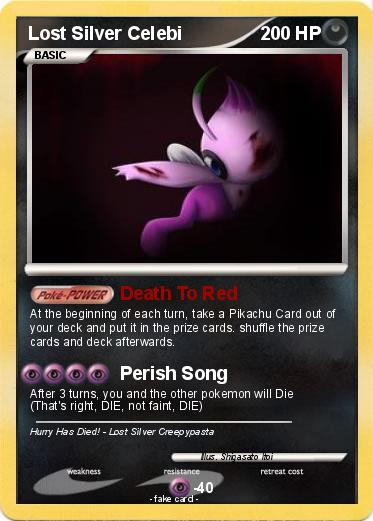 Pokemon Lost Silver Celebi