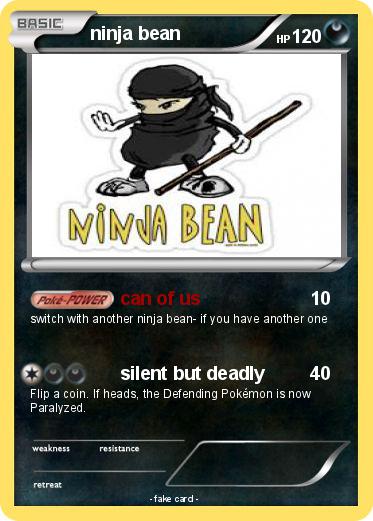 Pokemon ninja bean
