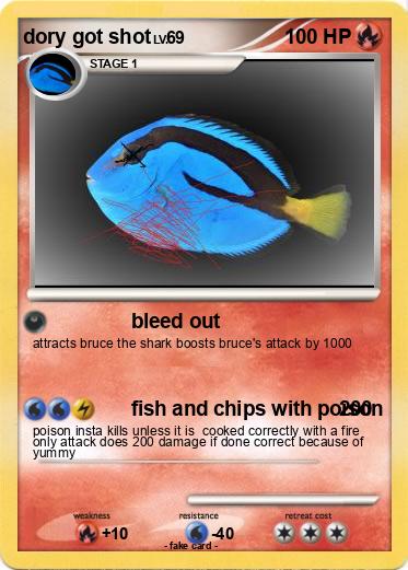 Pokemon dory got shot