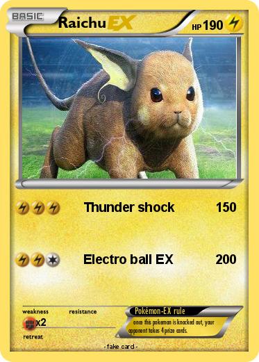 Pokemon Raichu