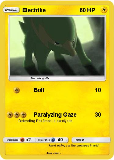 Pokemon Electrike