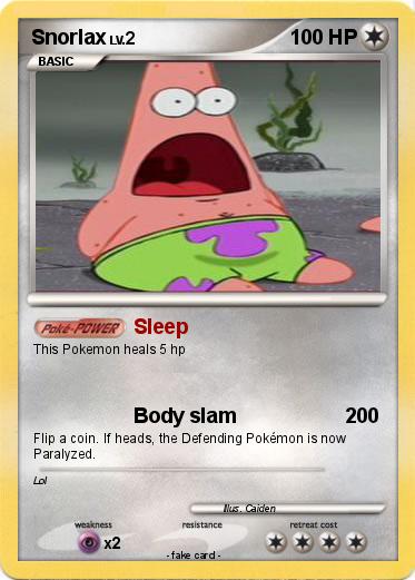 Pokemon Snorlax