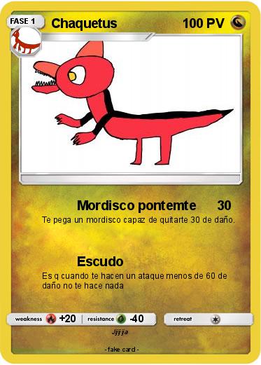 Pokemon Chaquetus