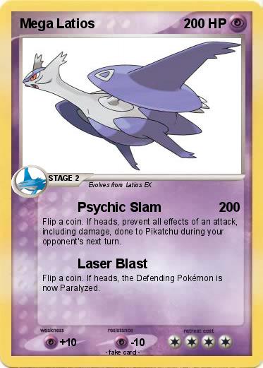Pokemon Mega Latios