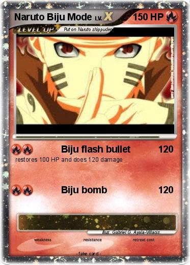 Pokemon Naruto Biju Mode