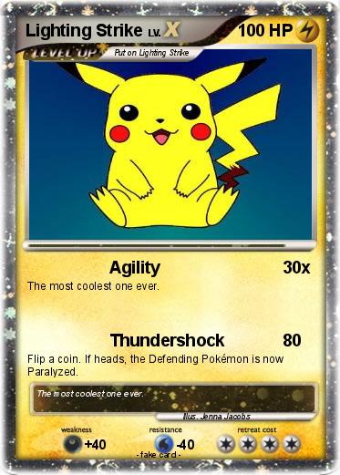 Pokemon Lighting Strike