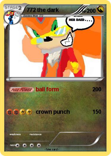 Pokemon 772 the dark