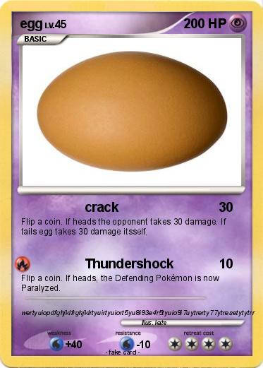 Pokemon egg
