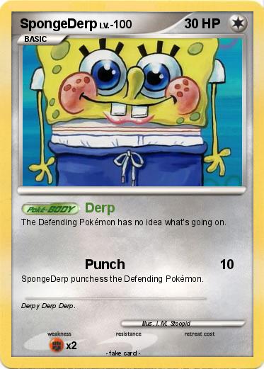 Pokemon SpongeDerp