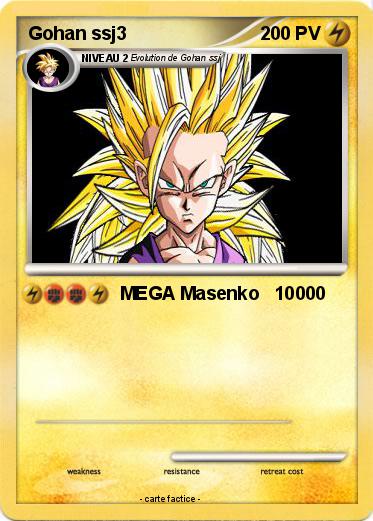 Pokemon Gohan ssj3