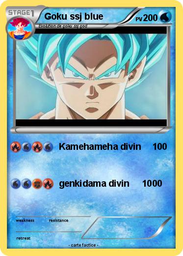 Pokemon Goku ssj blue