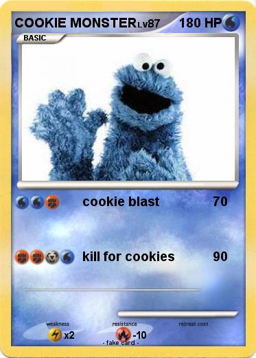 Pokemon COOKIE MONSTER