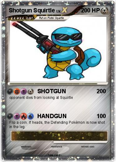 Pokemon Shotgun Squirtle