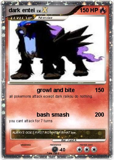 Pokemon dark entei