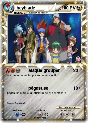 Pokemon beyblade