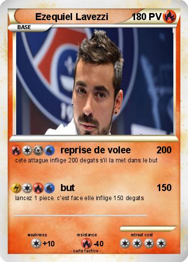 Pokemon Ezequiel Lavezzi