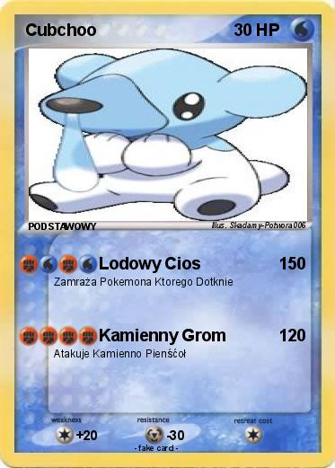 Pokemon Cubchoo