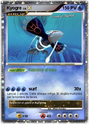 Pokemon Kyogre