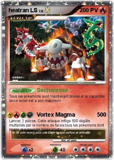 Pokemon heatran LS