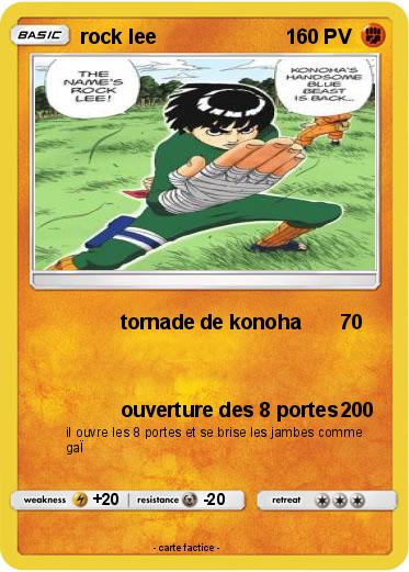Pokemon rock lee
