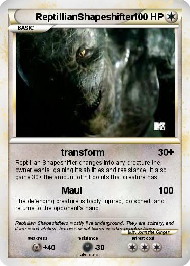 Pokemon ReptillianShapeshifter