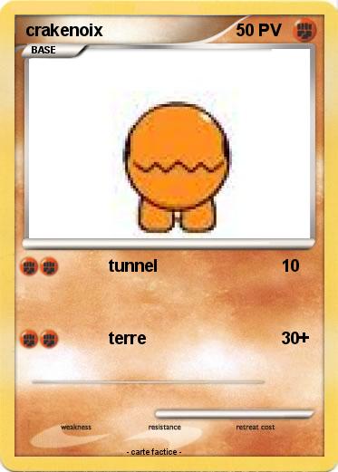 Pokemon crakenoix