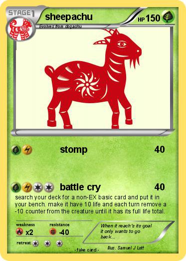 Pokemon sheepachu