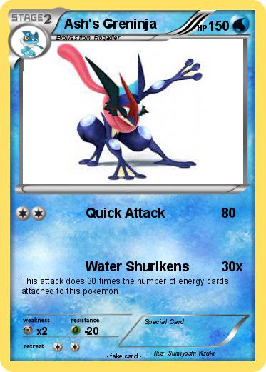 Pokemon Ash's Greninja