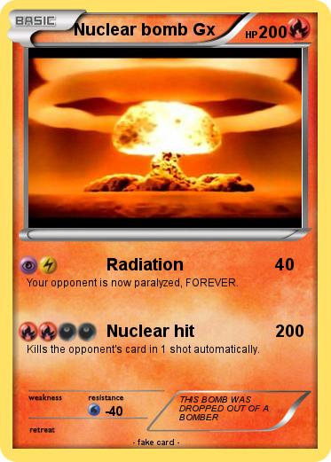 Pokemon Nuclear bomb Gx