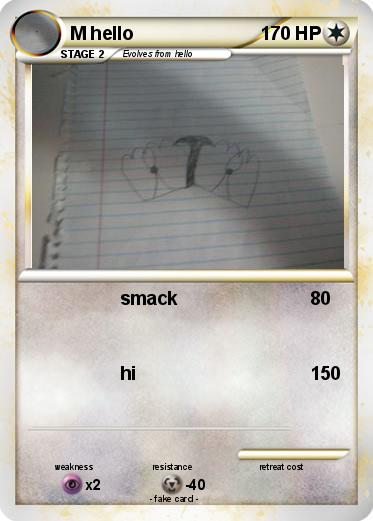 Pokemon M hello