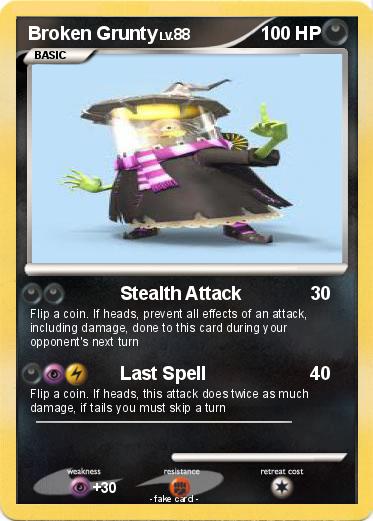 Pokemon Broken Grunty