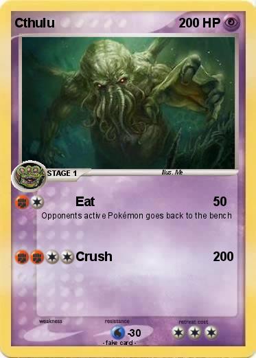 Pokemon Cthulu