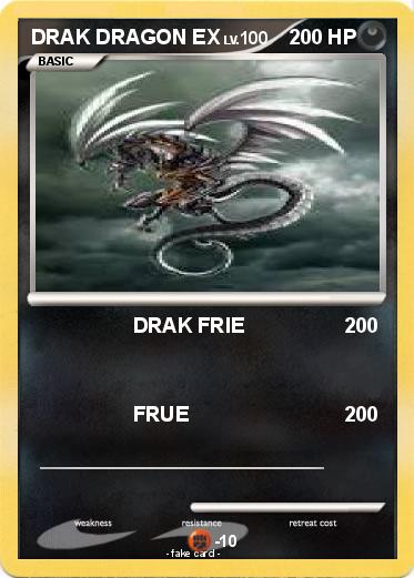 Pokemon DRAK DRAGON EX