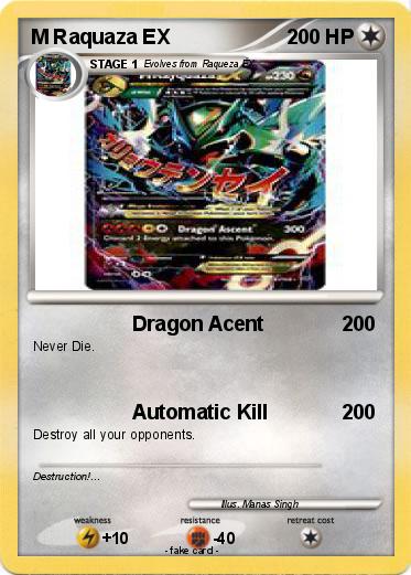 Pokemon M Raquaza EX