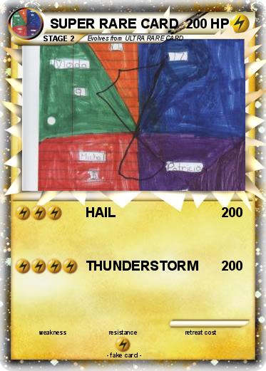 Pokemon SUPER RARE CARD