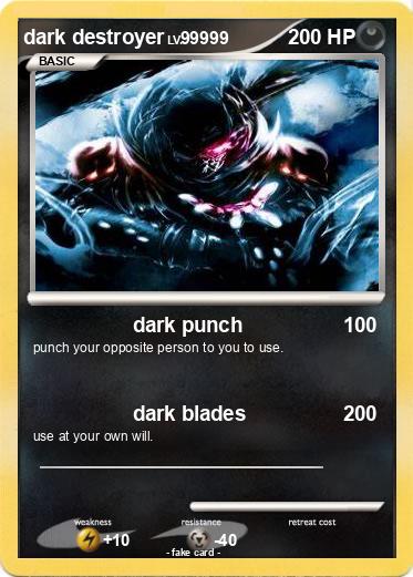 Pokemon dark destroyer