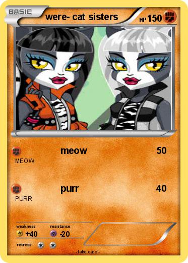 Pokemon were- cat sisters