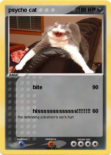 Pokemon psycho cat
