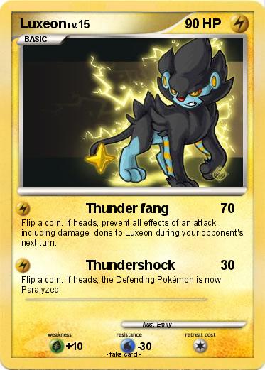 Pokemon Luxeon