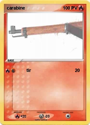 Pokemon carabine