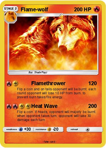 Pokemon Flame-wolf