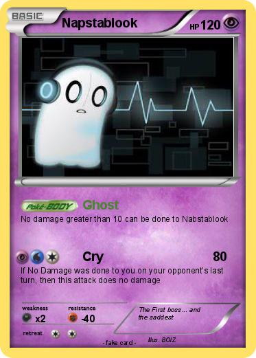 Pokemon Napstablook