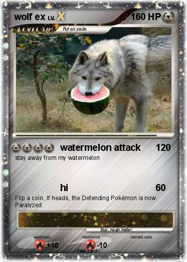 Pokemon wolf ex