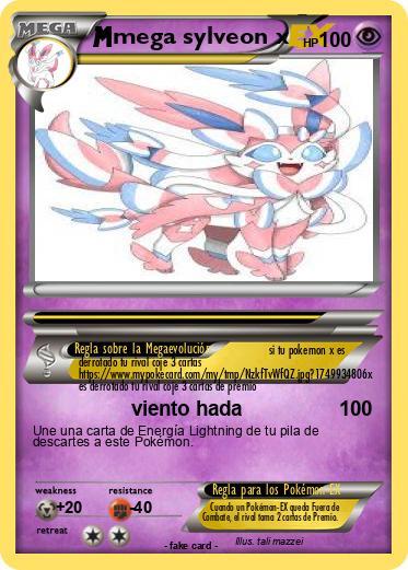 Pokemon mega sylveon x