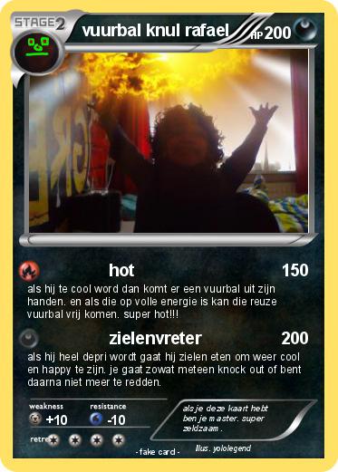 Pokemon vuurbal knul rafael